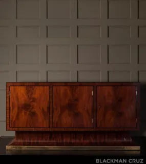 Early 20th Century Austrian Inlaid Sideboard