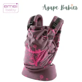 Emeibaby Hybrid Wrap Conversion Baby Carrier - Full Treemei Petrol Zyklame