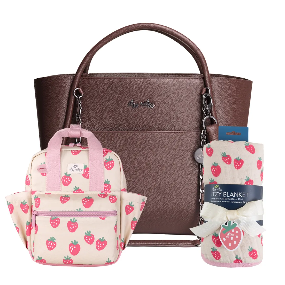 Espresso Mommy & Me Bundle - Strawberry