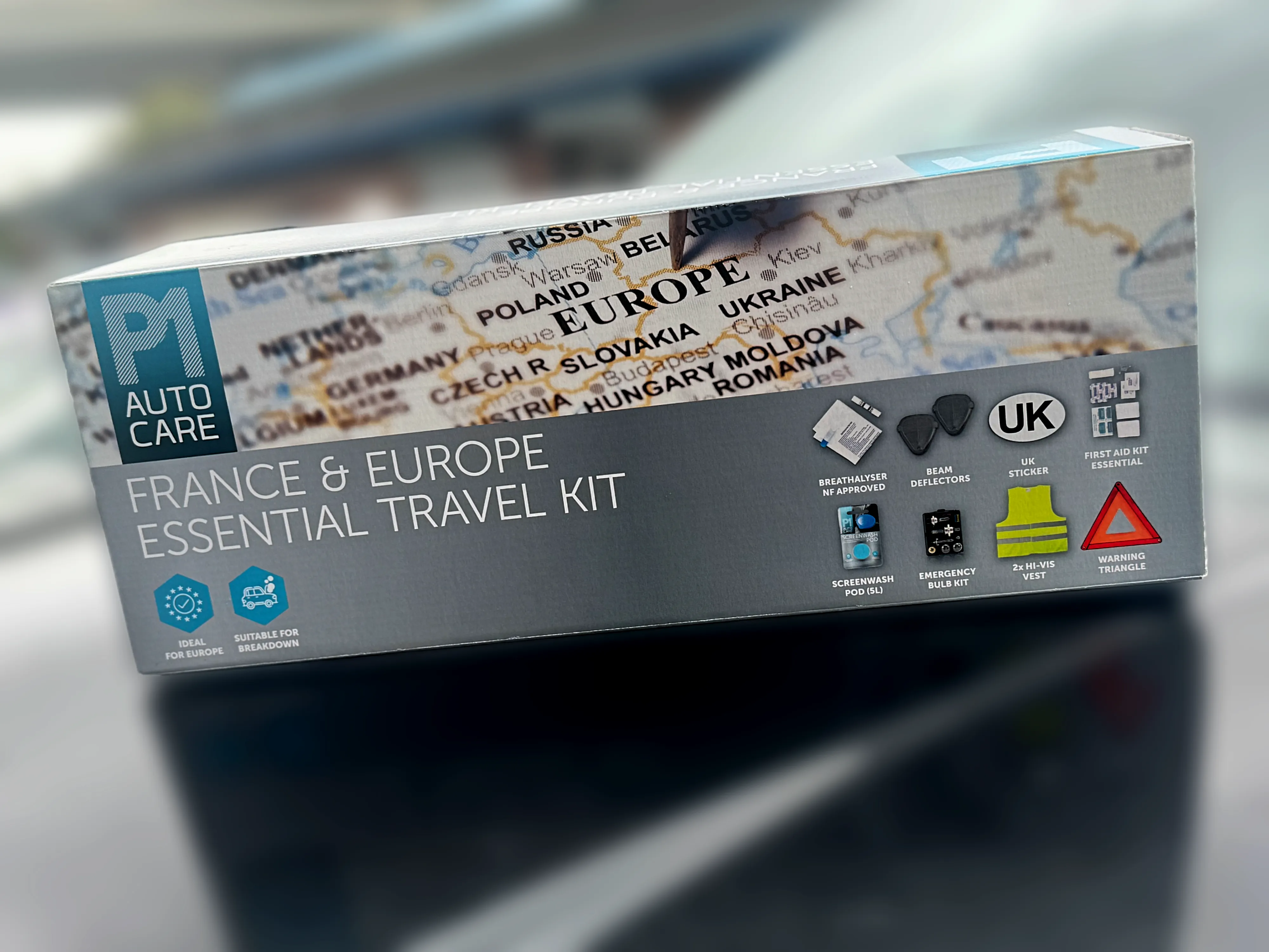 European Driving Kit - Essential European Travel Kit - France Travel Kit - EU Driving Kit