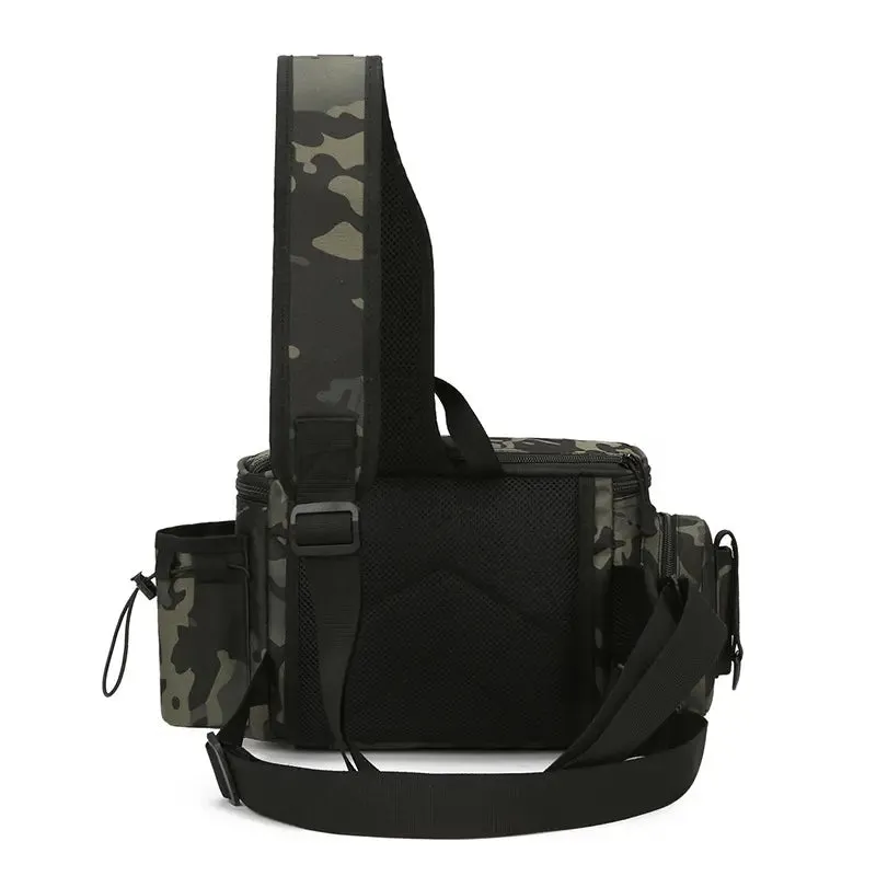 Fishing and Outdoor Multifunctional Waist Pack with Shoulders Straps Support