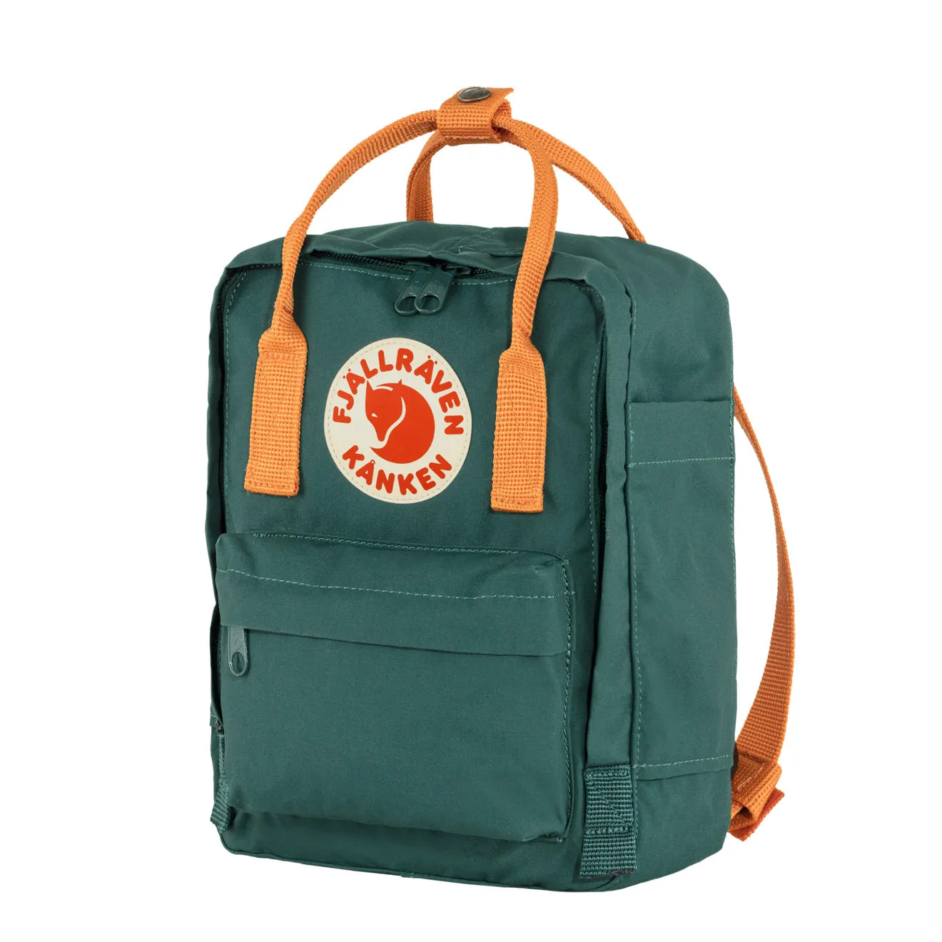 Fjallraven Kanken Mini Arctic Green / Spicy Orange