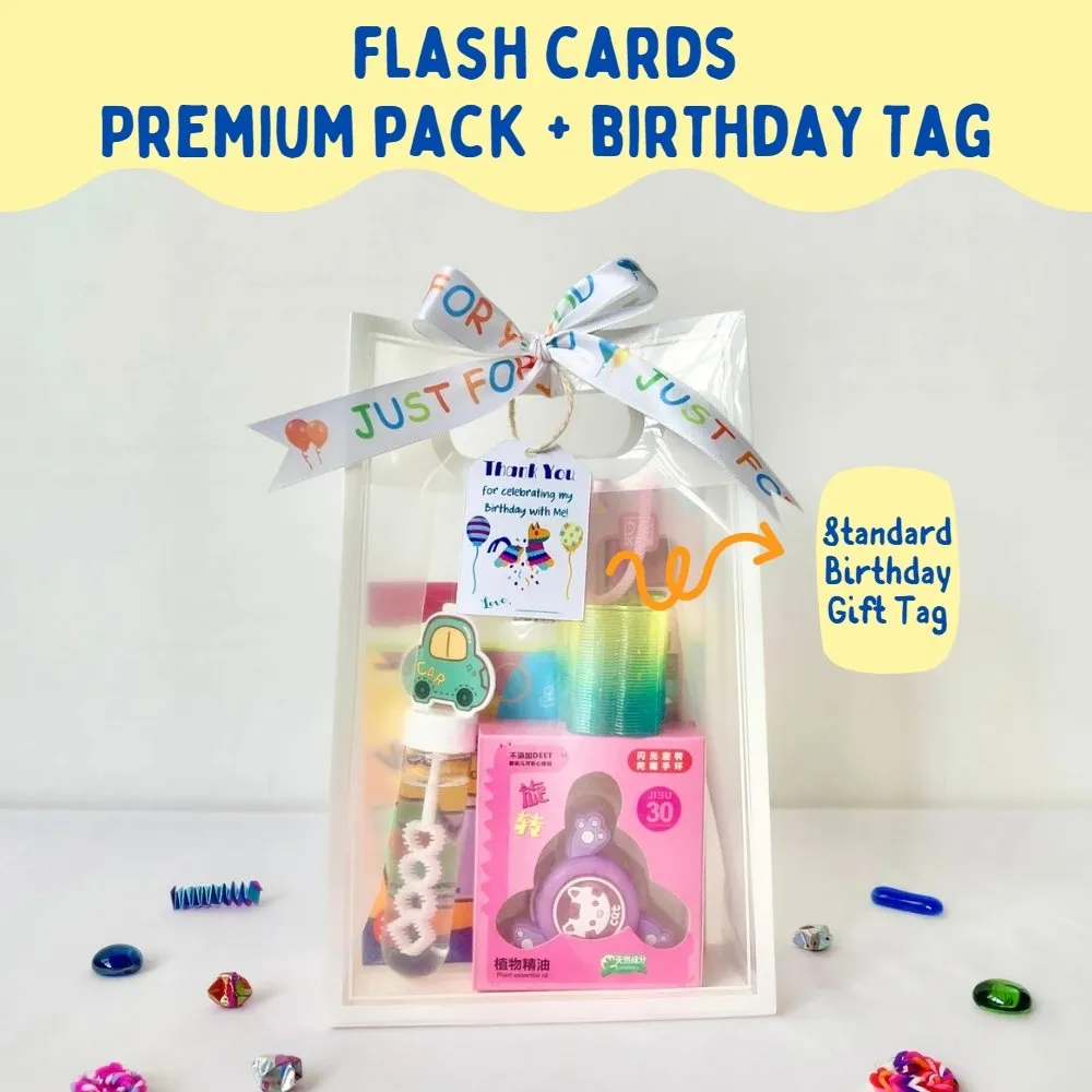 Flash Cards Premium Goodie Bag