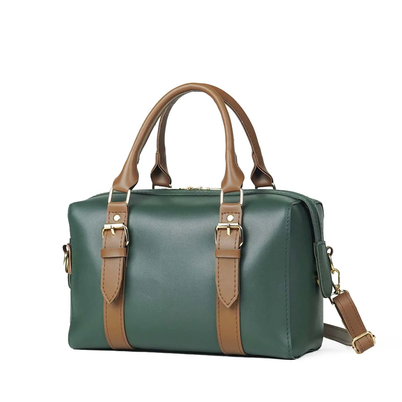 Fly bag green & brown