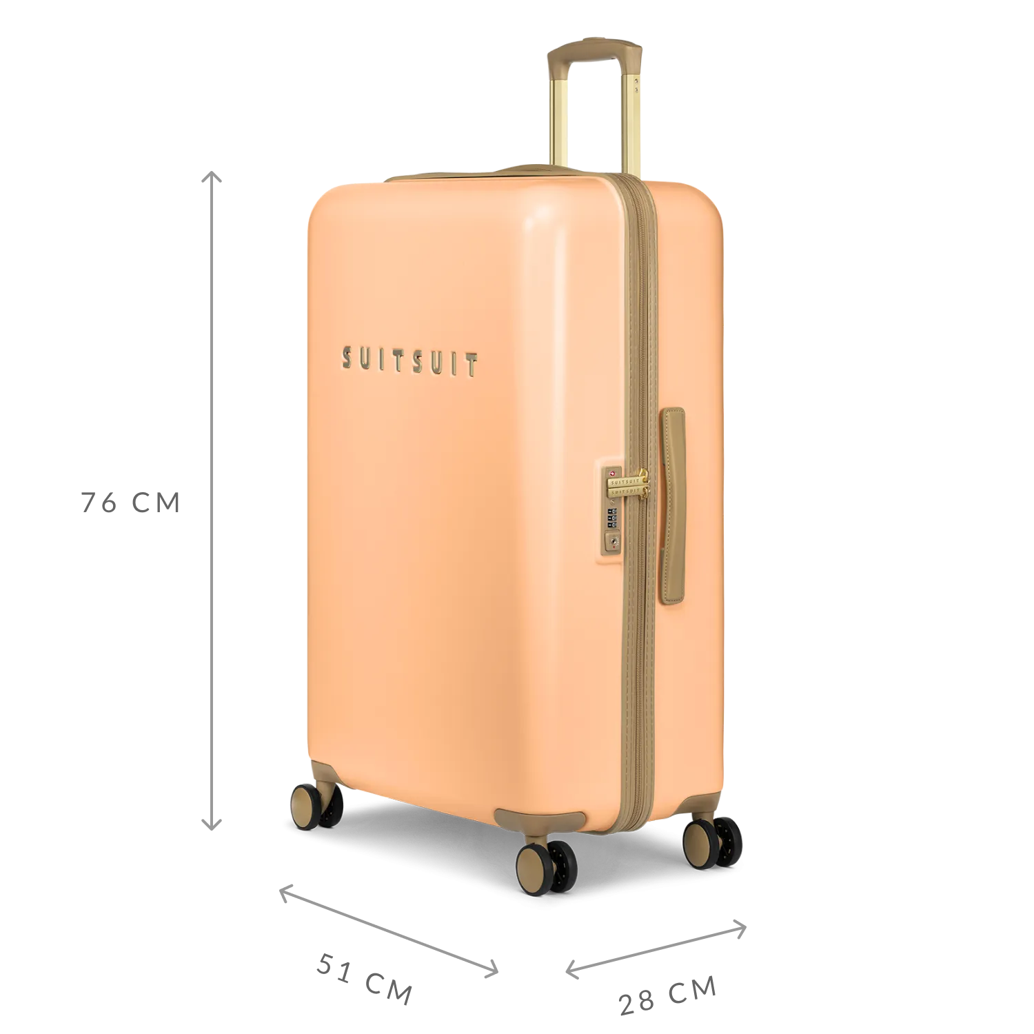 Fusion - Pale Orange - Safe Travels Set (20/28 INCH)