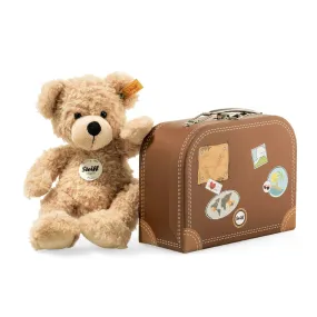 Fynn Teddy Bear In Suitcase