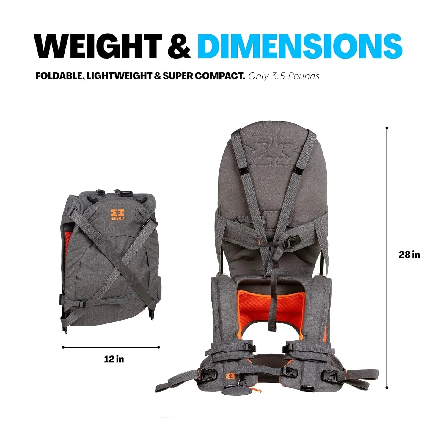 G4 Shoulder Carrier - Grey-Orange