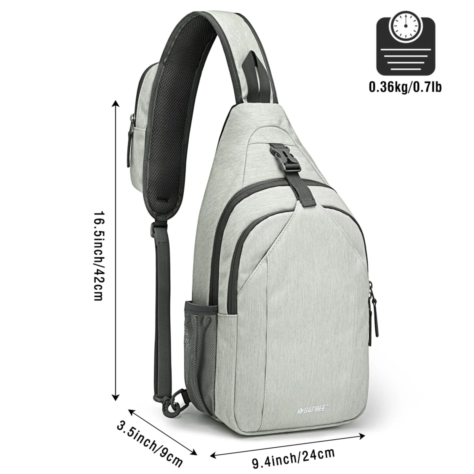 G4Free RFID Blocking Sling Bag