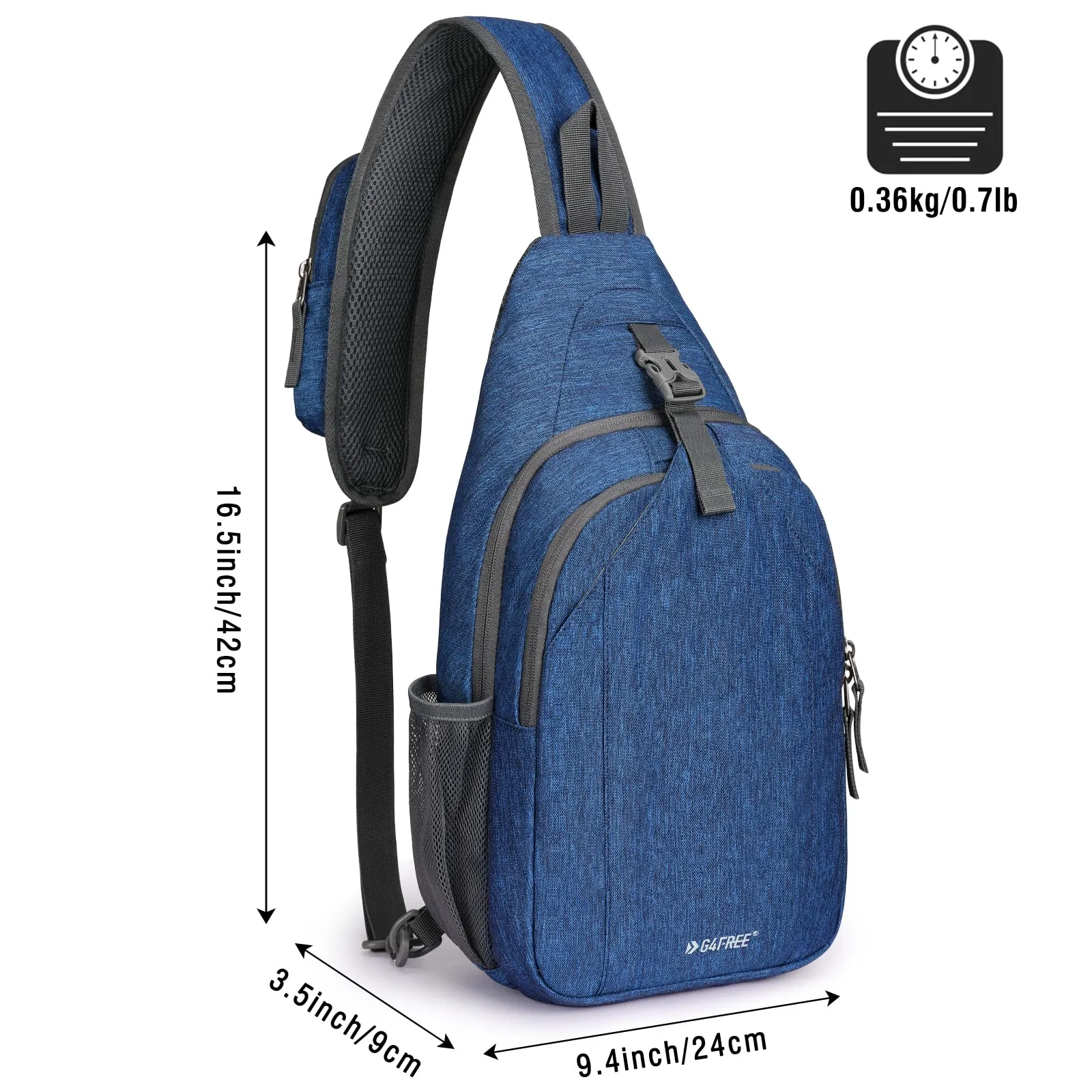 G4Free RFID Blocking Sling Bag