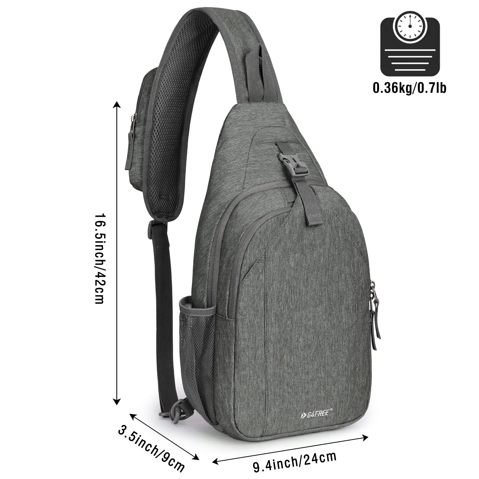 G4Free RFID Blocking Sling Bag