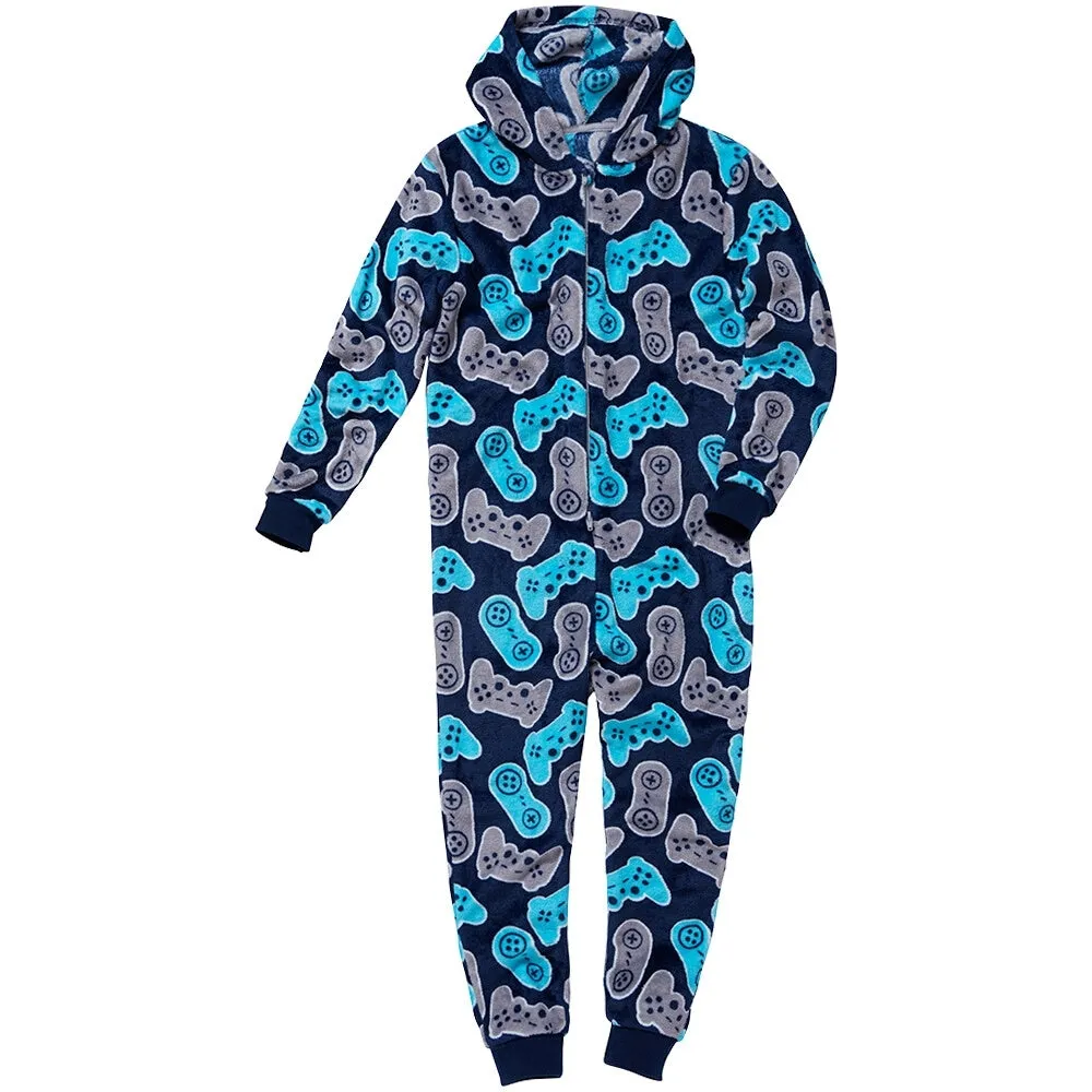 Gaming Console Fleece Onesie