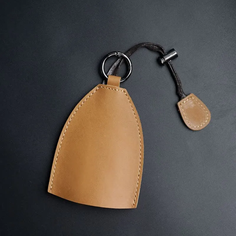 Genuine Leather Storage Bag Pull-out Key Case