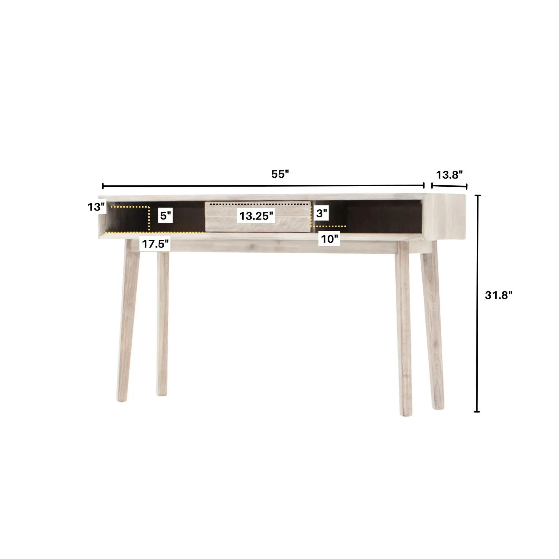 Gia Console - 55"