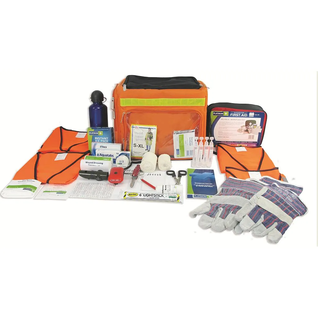 Grab And Run Civil Defence Bag With Advanced Contents | CD710