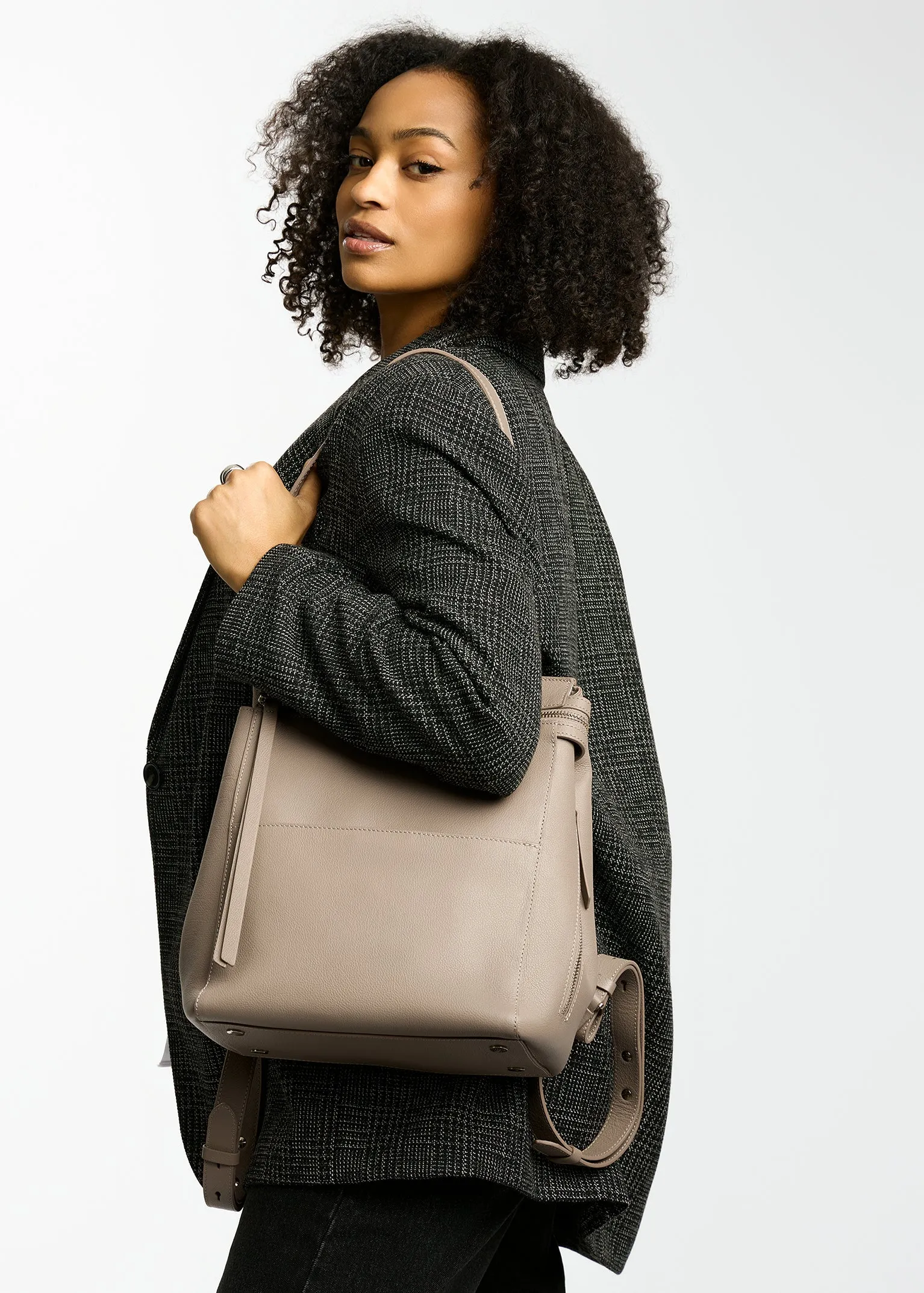 Harper Mini Backpack (Leather)