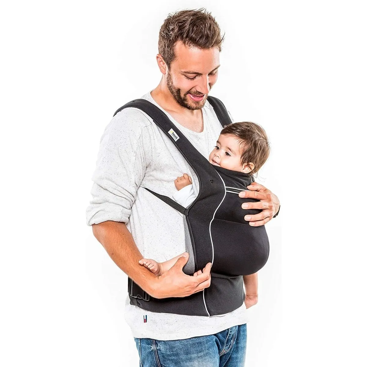 Hauck Close To Me Baby Carrier With 4 Carry Positions- Black