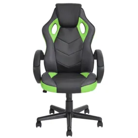 HAWK SERIES/ 4534 GAMING CHAIR (BLACK & GREEN)