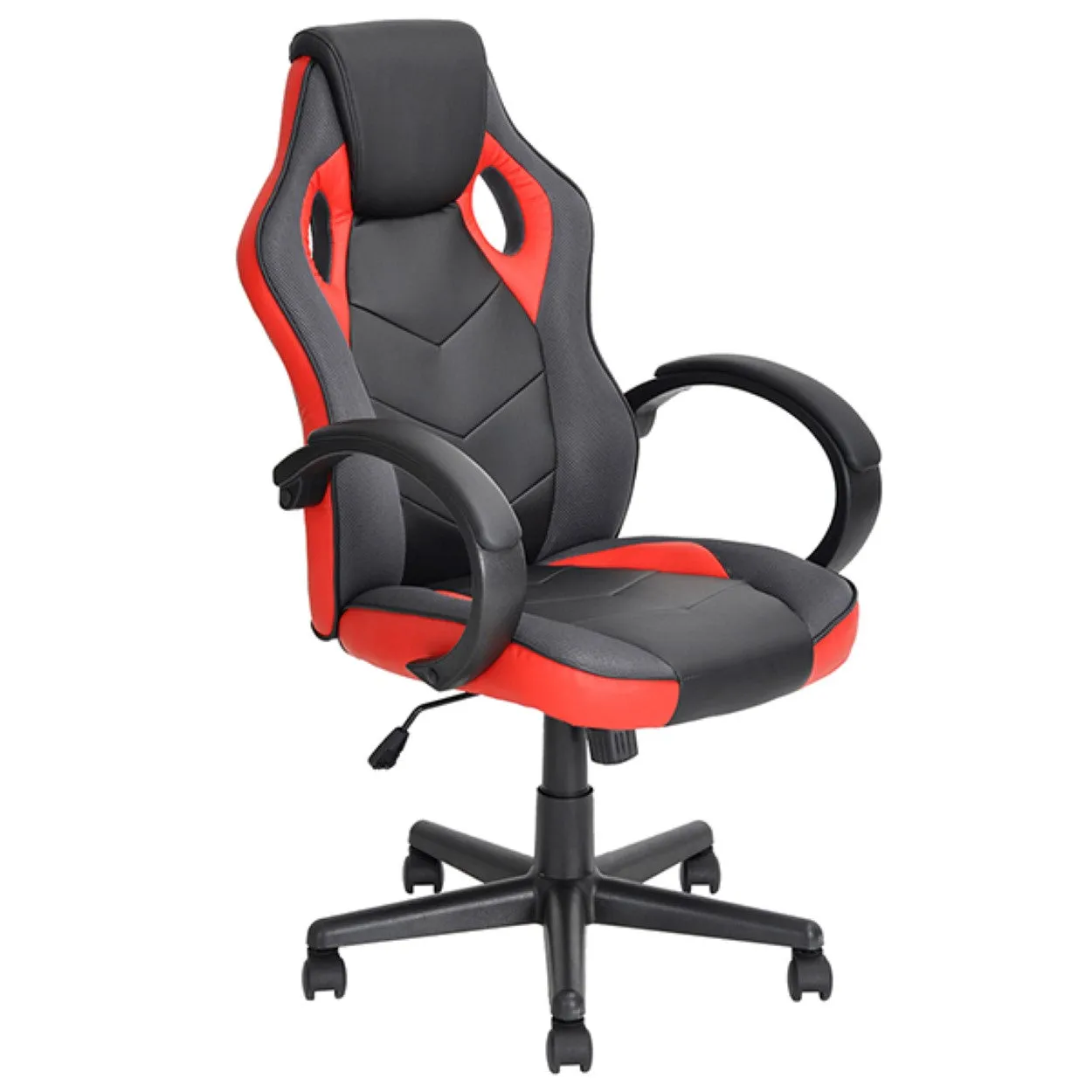 HAWK SERIES/ 4534 GAMING CHAIR (BLACK & RED)