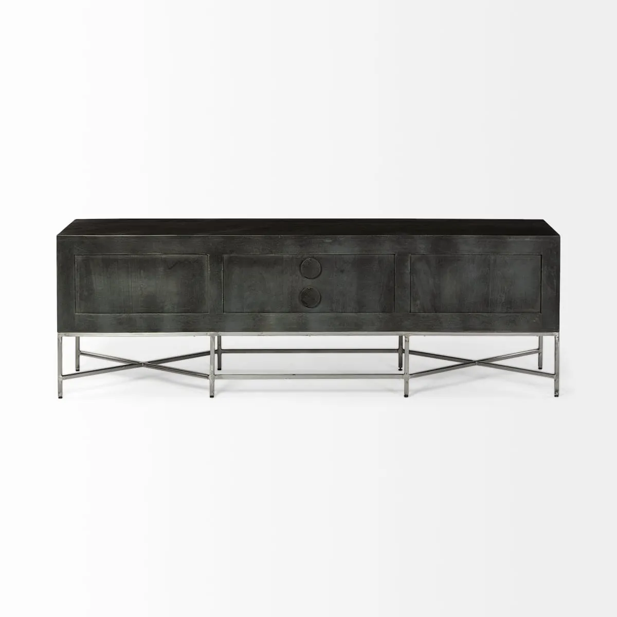 Hogarth Media Console Brown Wood