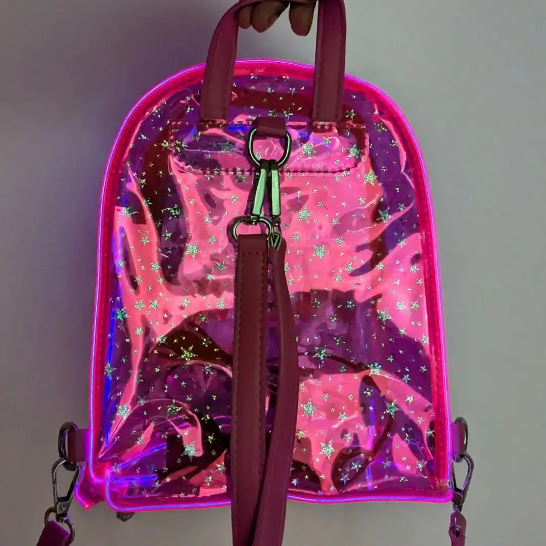 Holographic Star Backpack