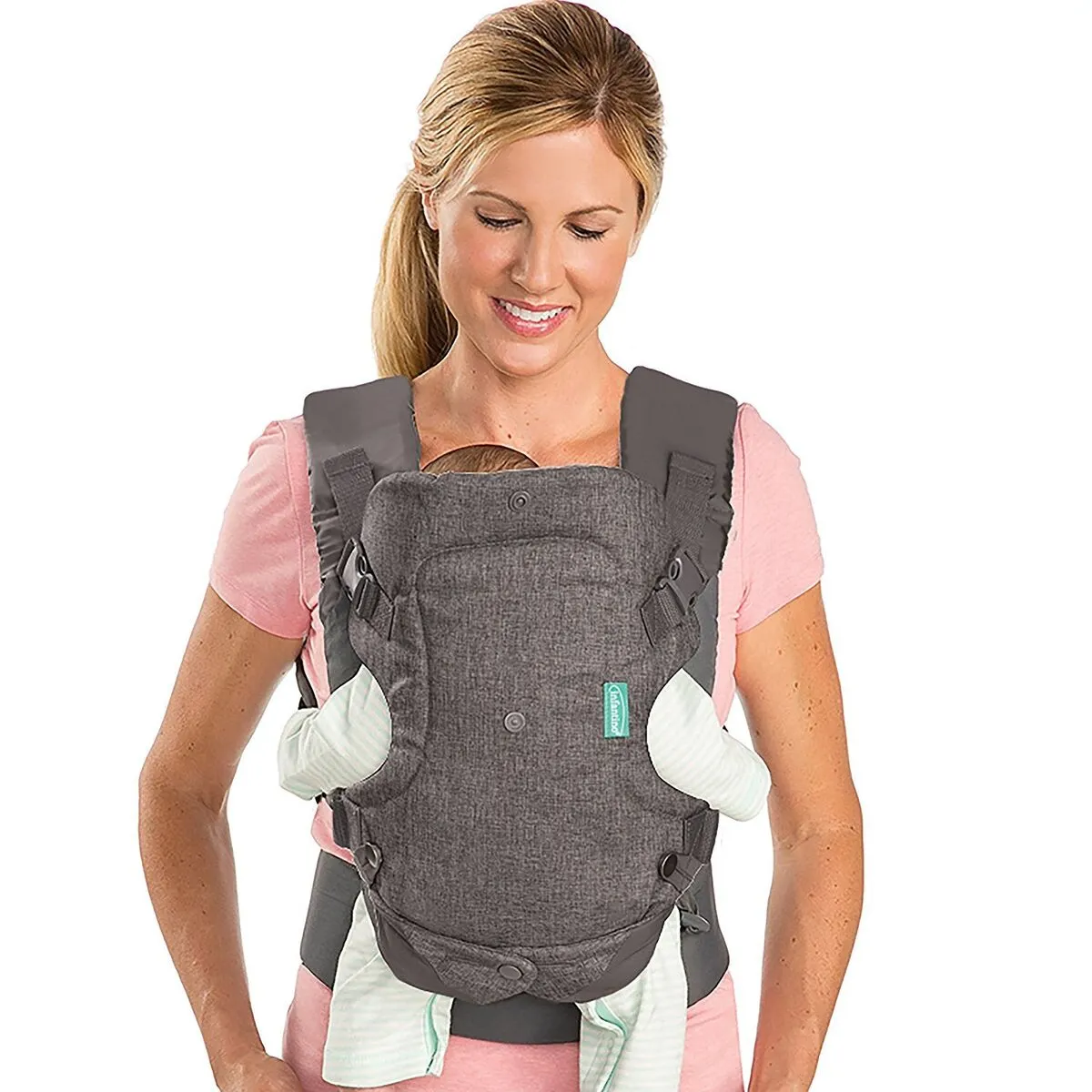 Infantino Flip 4-In-1 Convertible Carrier Grey