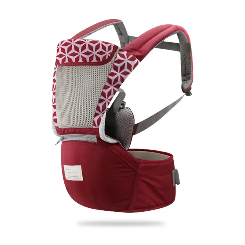 Insular Multifunctional Baby Carrier with Hip Seat Lumbar Support Waist Stool