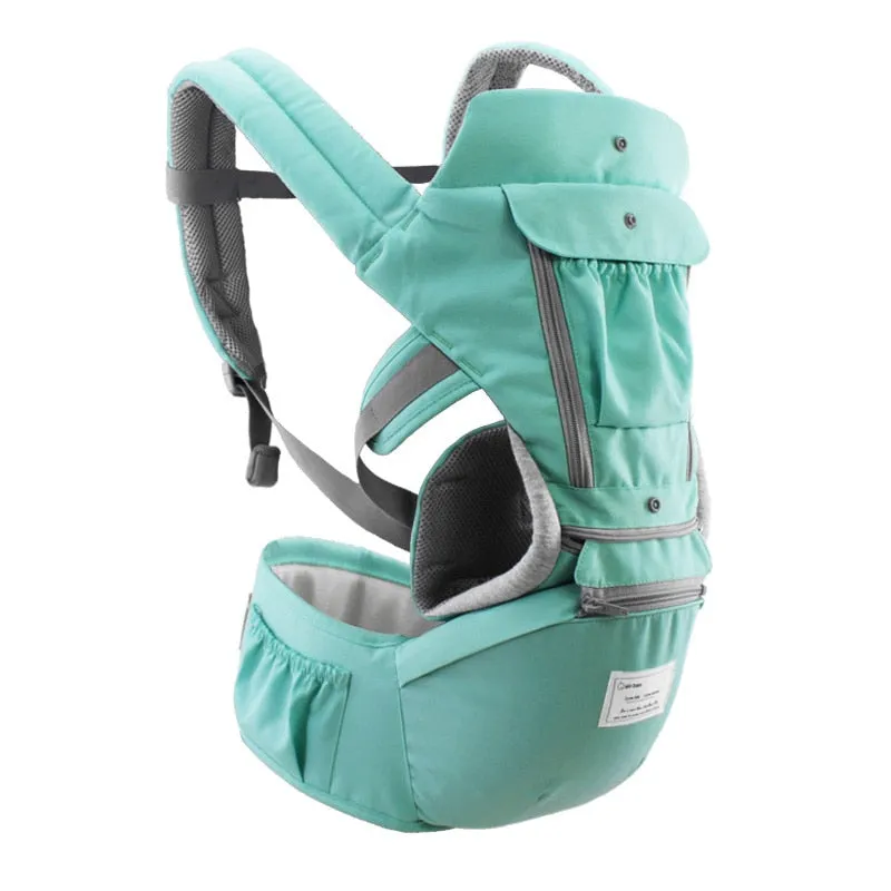 Insular Multifunctional Baby Carrier with Hip Seat Lumbar Support Waist Stool