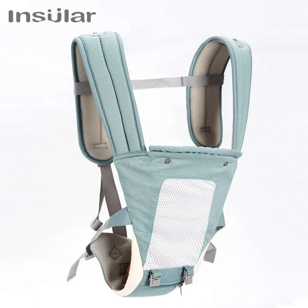 Insular Multifunctional Baby Carrier with Hip Seat Lumbar Support Waist Stool