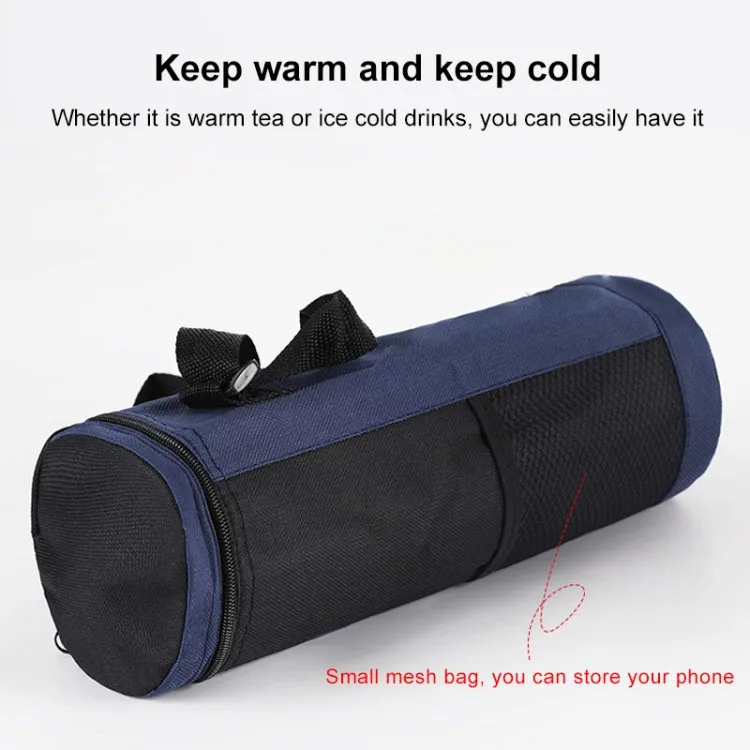 Insulation Pot Cup Set Hot Water Bottle Protective Cover Outdoor Picnic Travel Slung Fresh-keeping Cup Bag, Capacity:1.1 - 2L(Red)