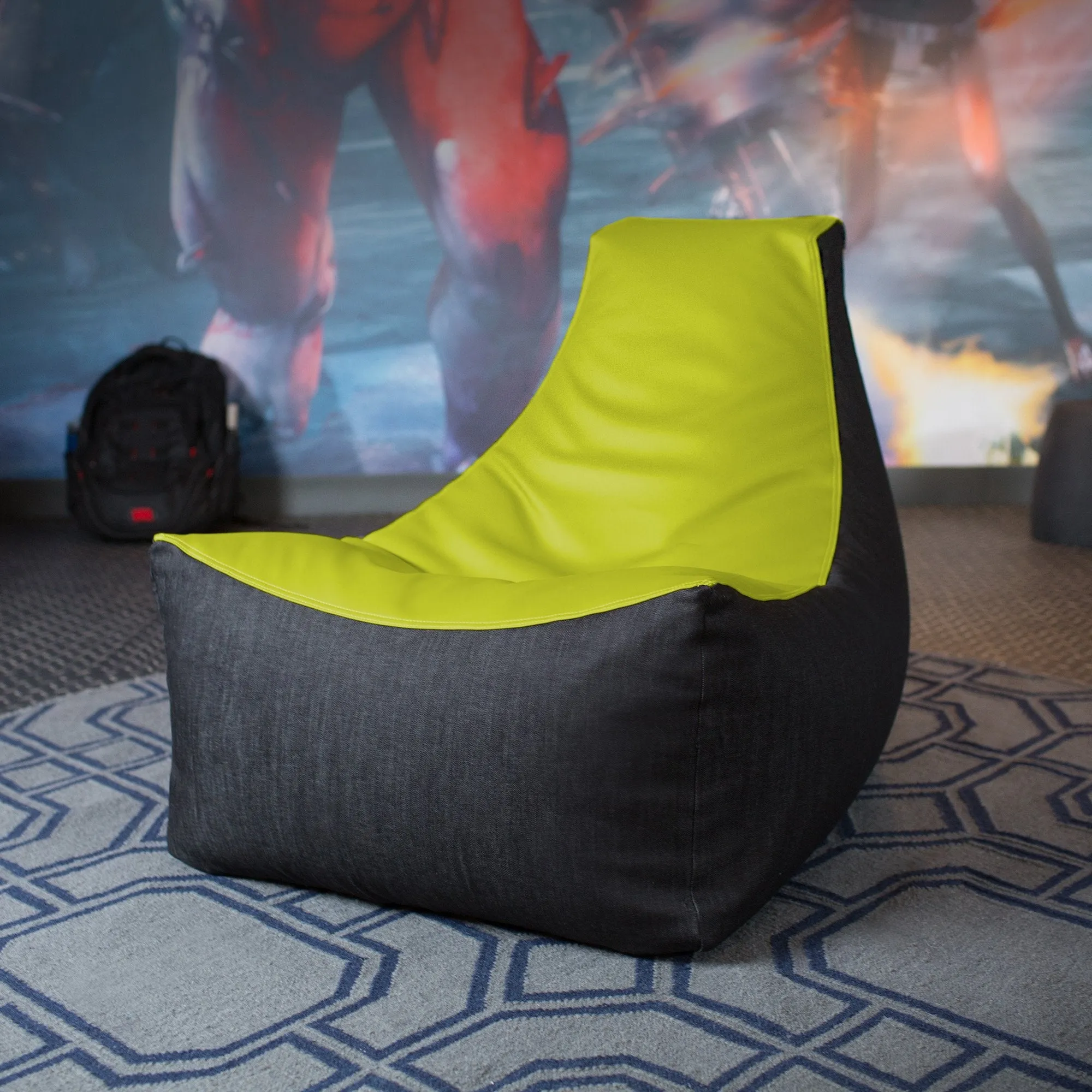 Jaxx Pixel Gamer Bean Bag Chair