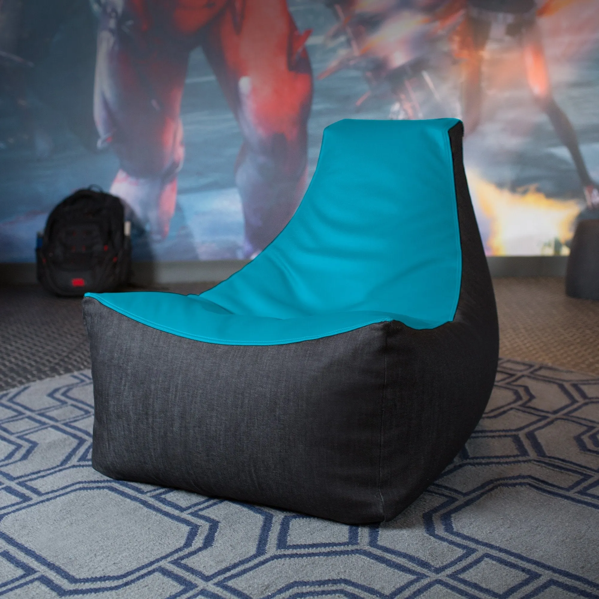 Jaxx Pixel Gamer Bean Bag Chair