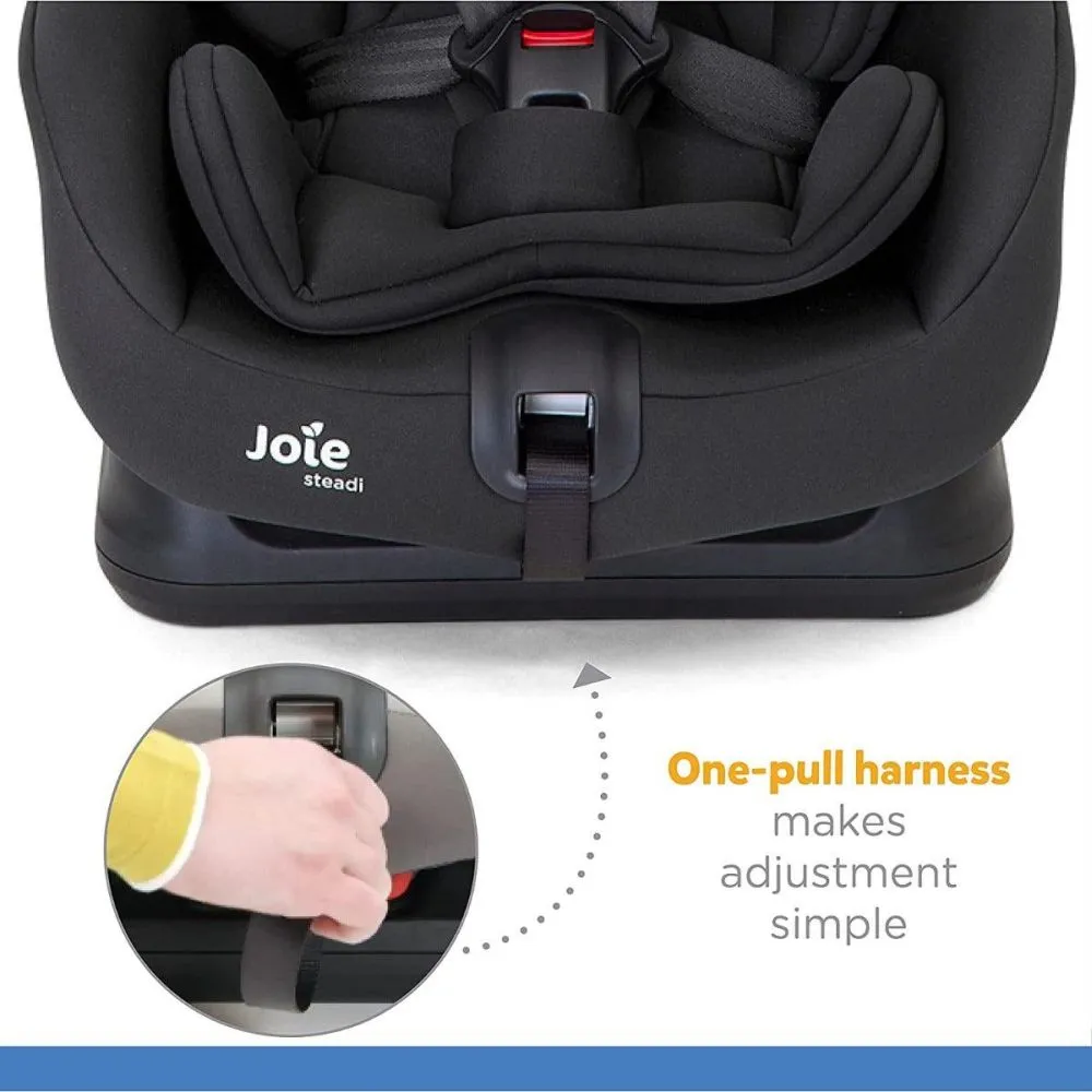 Joie Steadi Car Seat - Coal for Ages 0-4 Years