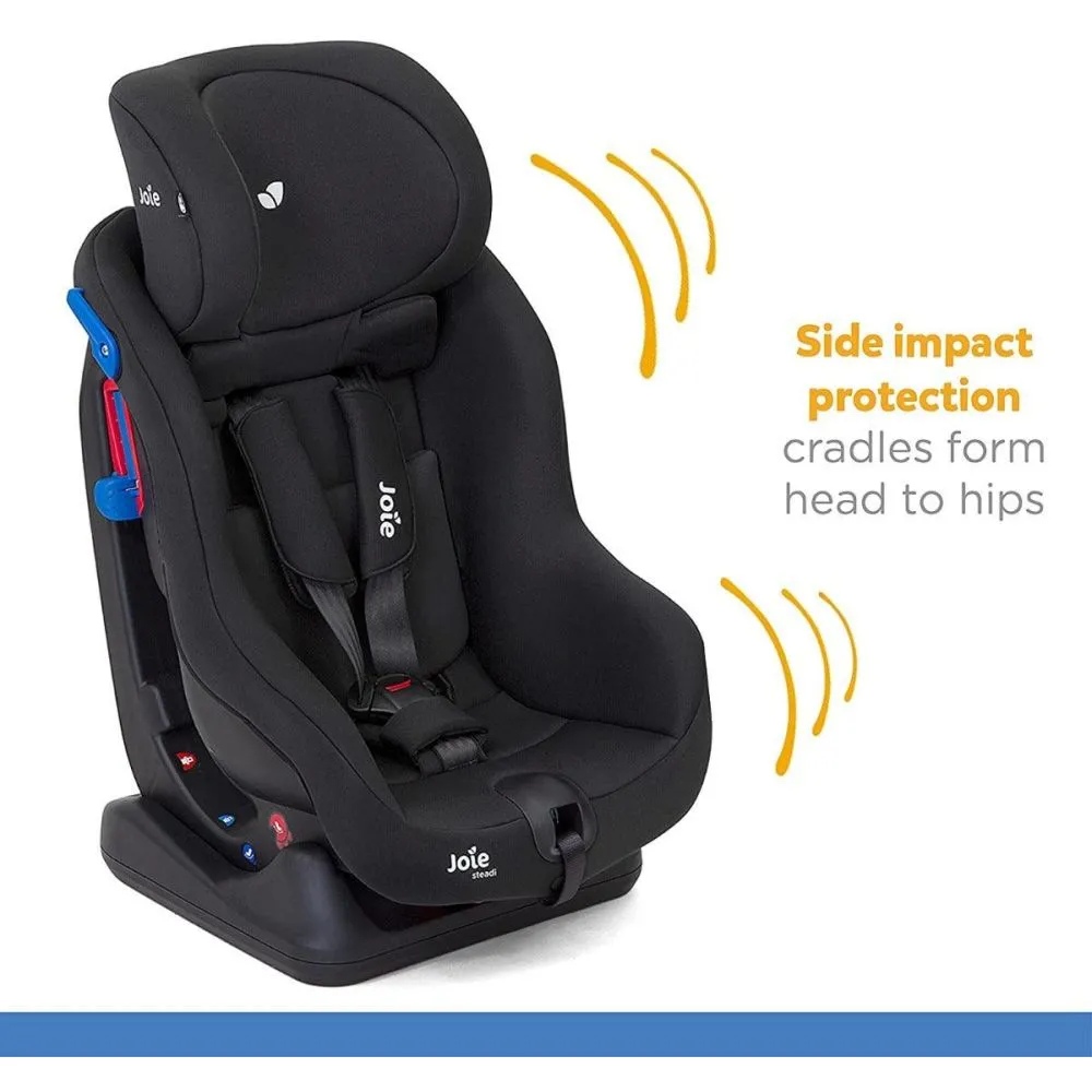 Joie Steadi Car Seat - Coal for Ages 0-4 Years