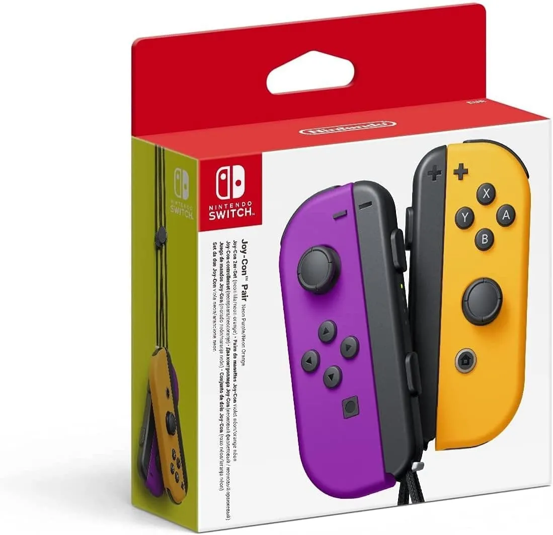 Joy-Con Pair Purple/Orange, Bluetooth (Nintendo Switch)