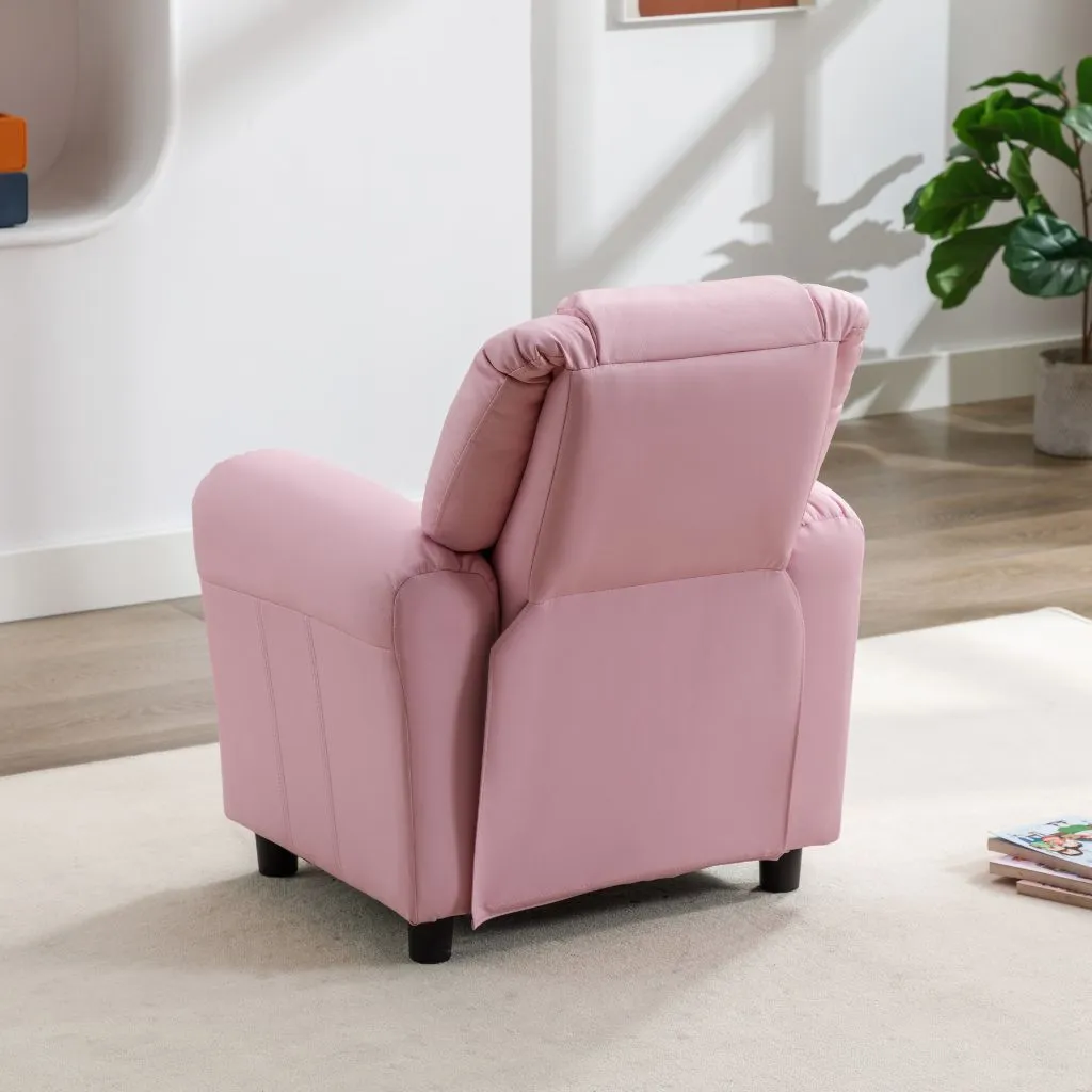 Kids Recliner in Light Pink by Image