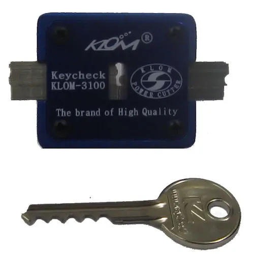 KLOM Key Profile Impressioner - identify locks   Keys