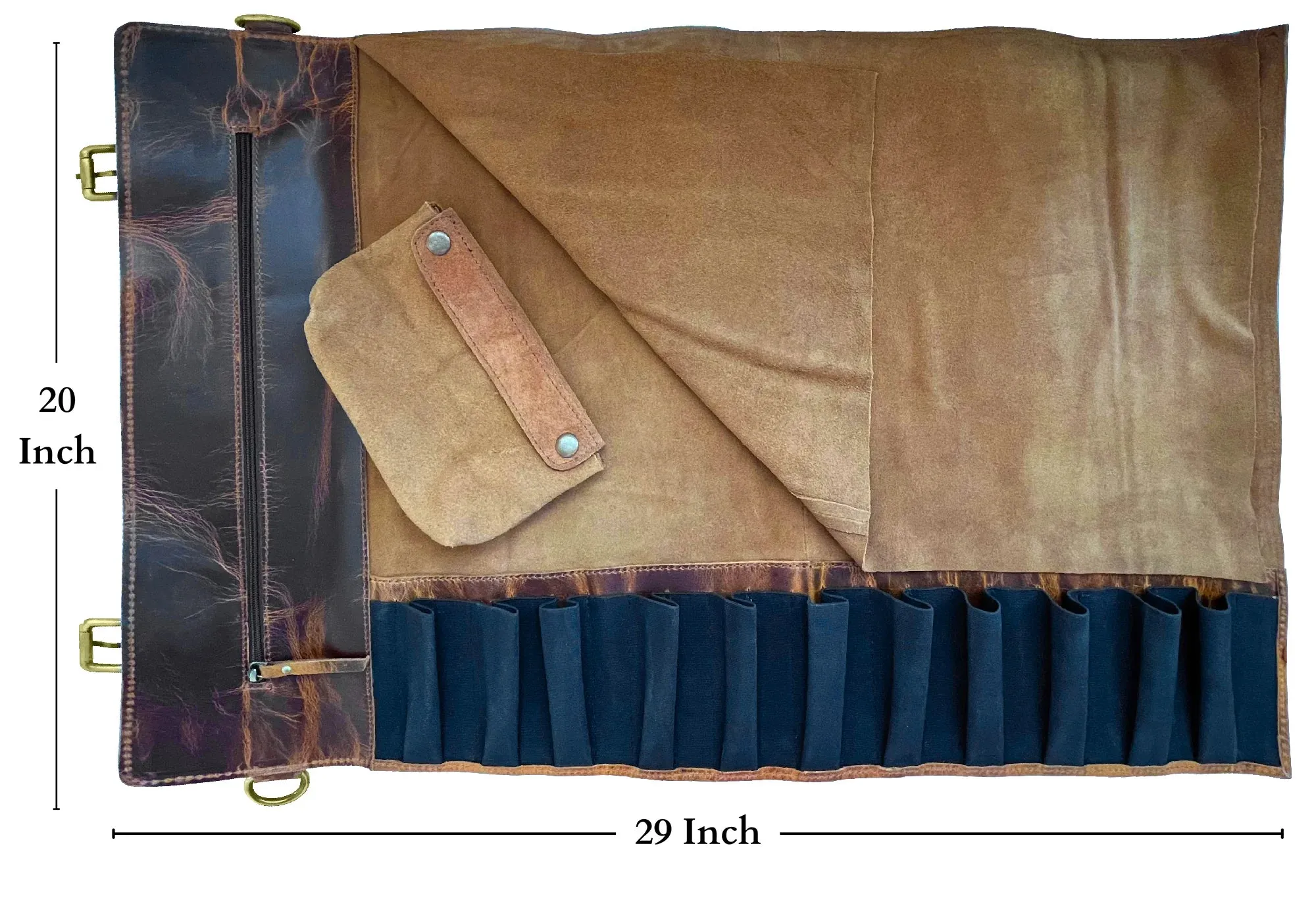 Koch Knife Roll- Tan(Brown)