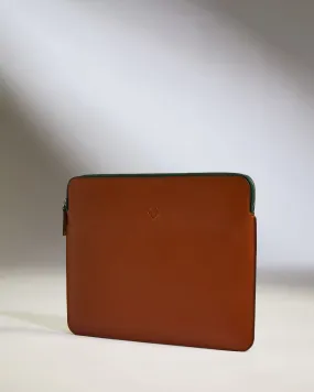 Laptop & Document Case in Tan Leather - 1914 Collection