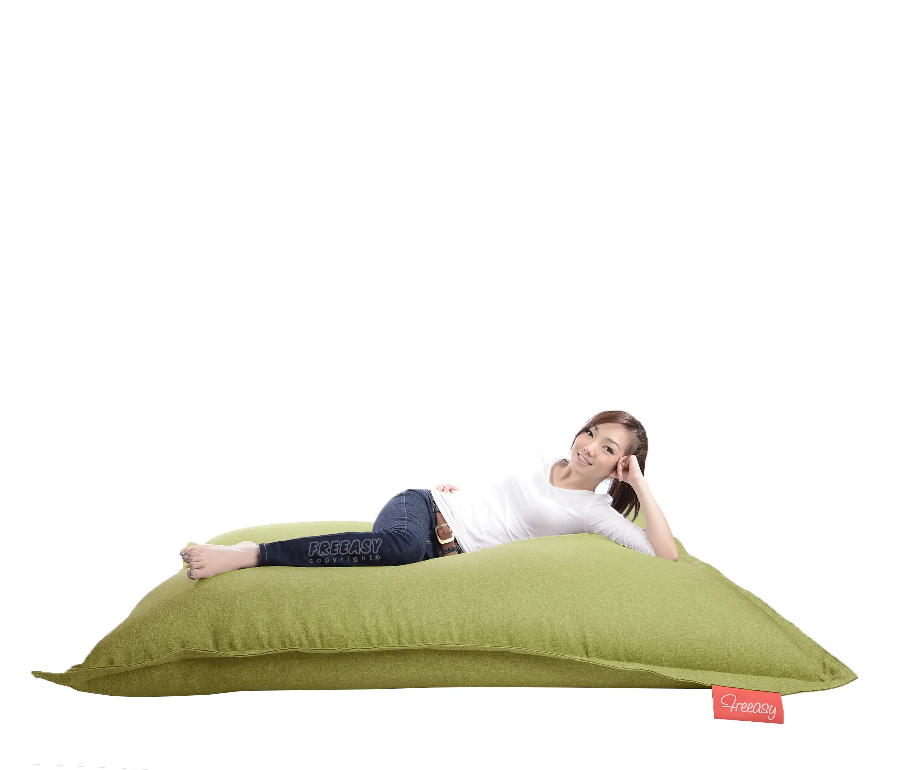 Large Bean Bag | Made in Malaysia (Lime Color)