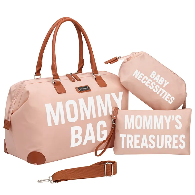 Large Mommy HandBag for Hospital, Diaper Bag with Changing Pad MMB-4