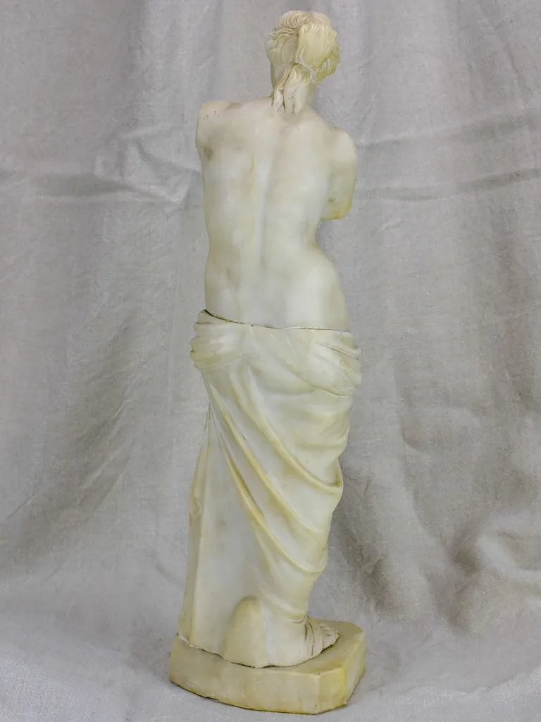 Late 19th Century marble statue of a draped woman