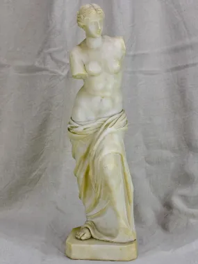 Late 19th Century marble statue of a draped woman