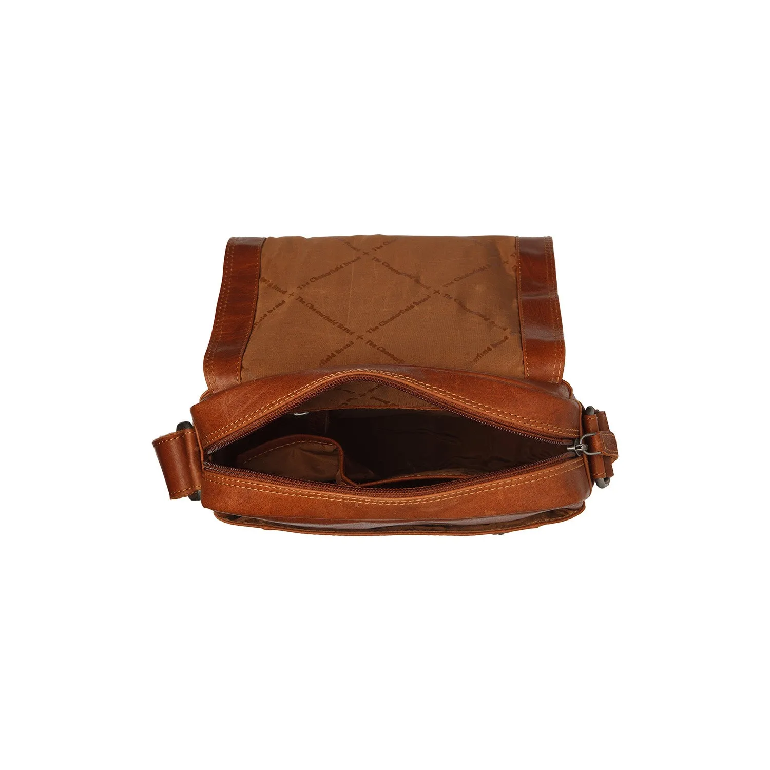 Leather Shoulder Bag Cognac Nairobi