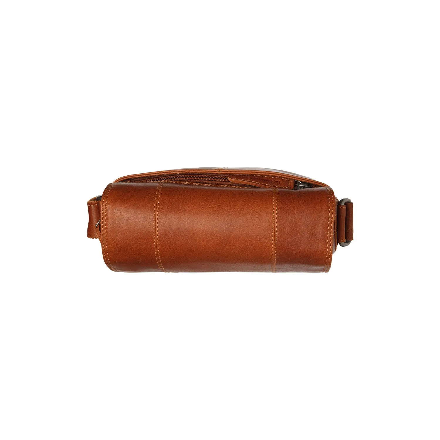 Leather Shoulder Bag Cognac Nairobi