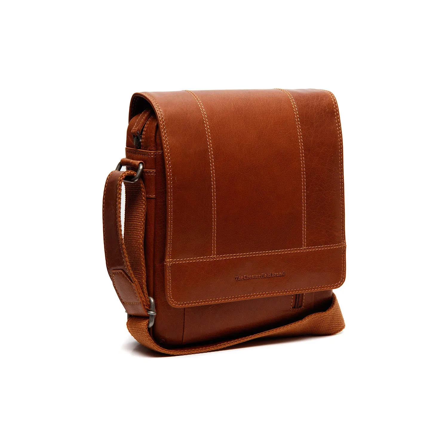 Leather Shoulder Bag Cognac Nairobi