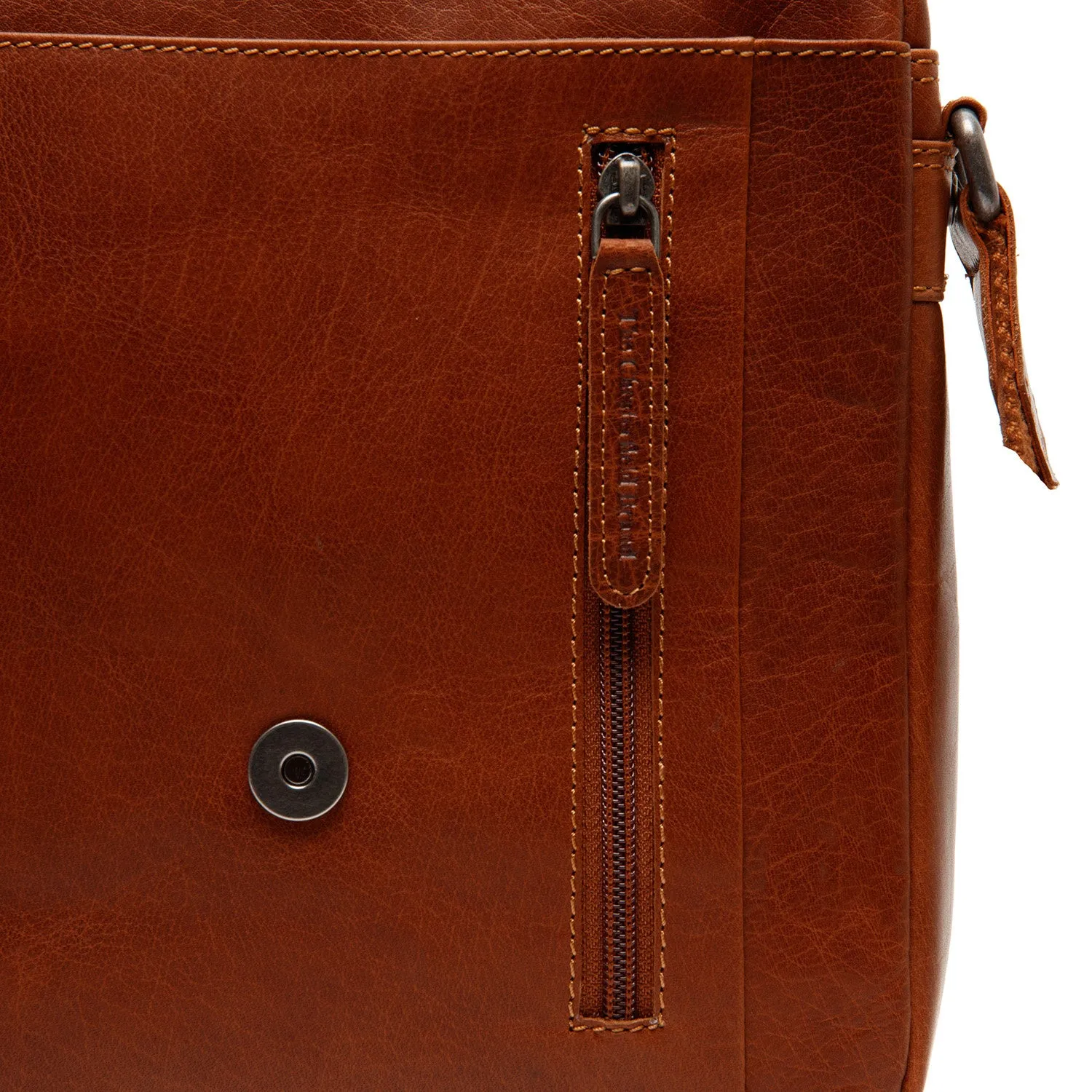 Leather Shoulder Bag Cognac Nairobi