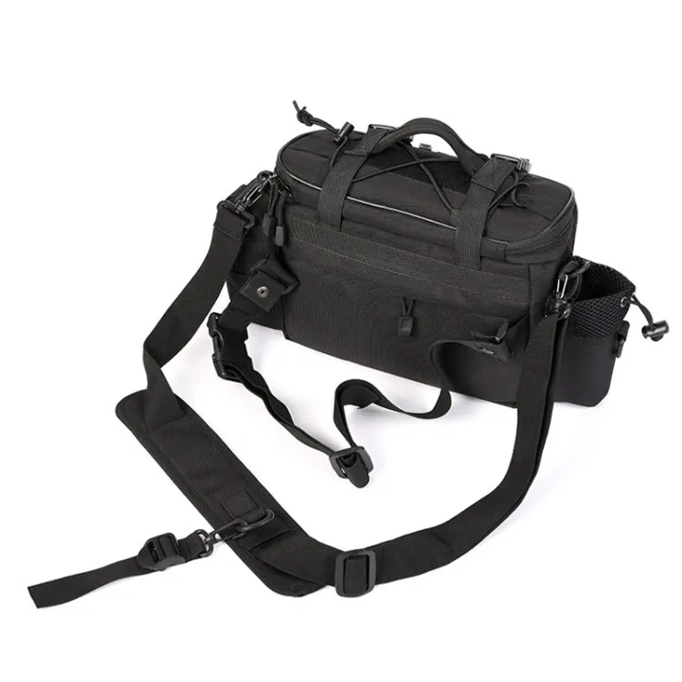 LEO 27852 Multifunctional Luya Bag Fishing Gear Shoulder Bag Outdoor Photography Bag(Black)