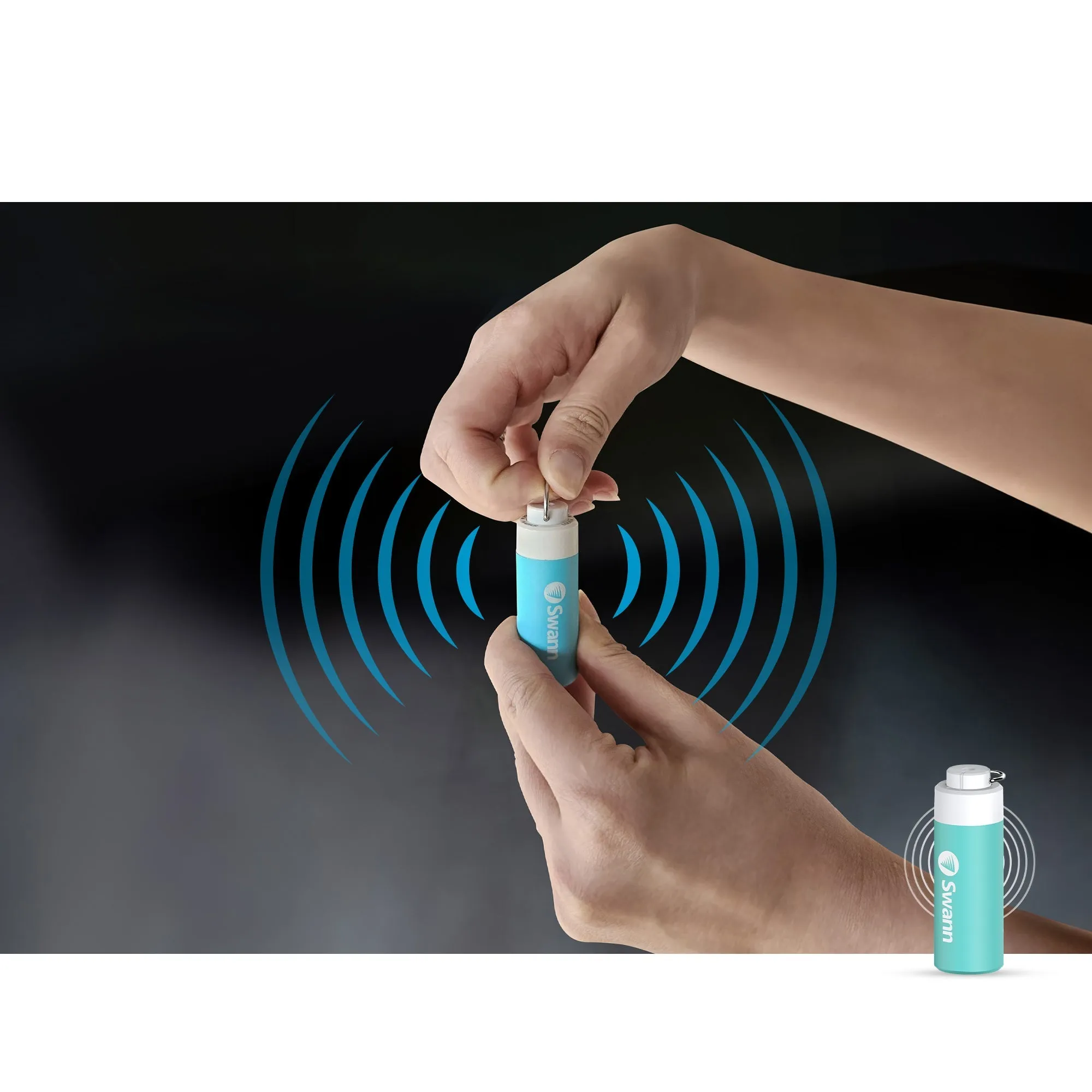 Mobile Personal Alarm Teal Color