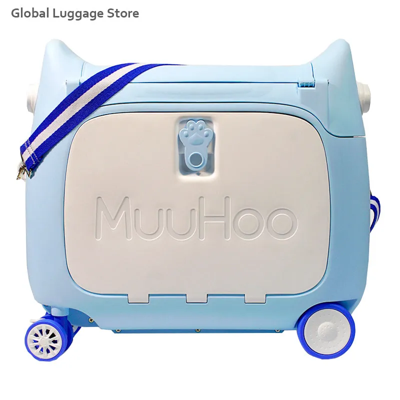 Multifunctional children's luggage suitcase