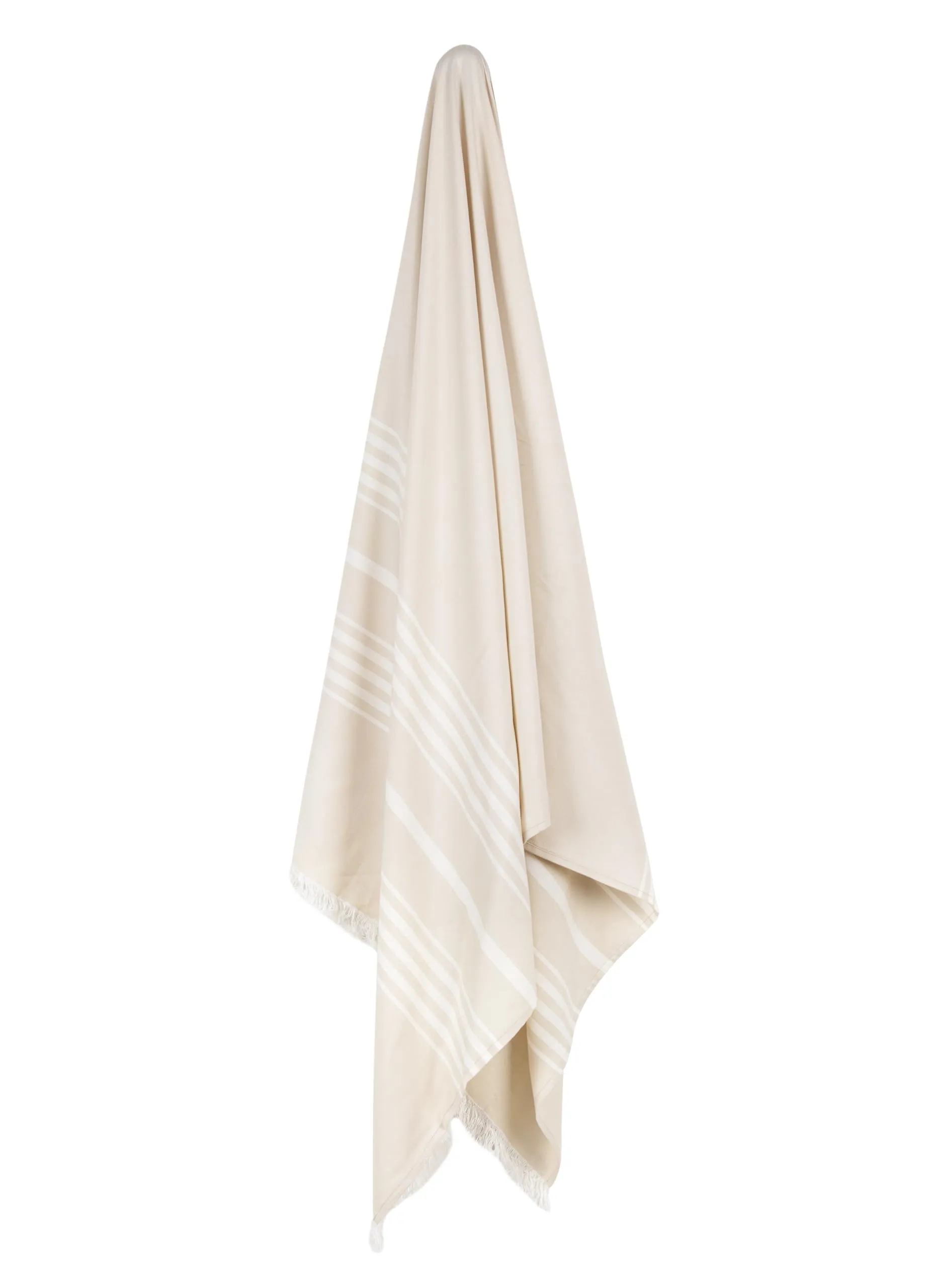 Mush Rayon derived from Bamboo Large Bath Towel | Ultra Soft, Absorbent, Light Weight, & Quick Dry Towel for Bath, Travel, Gym, Beach, Pool, and Yoga | 75 X 150 cms (Pack of 1 - Beige)